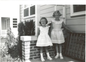 me and my big sister, June 1951