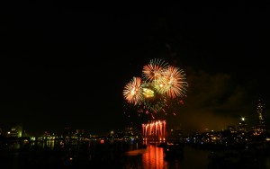 Fireworks on the Charles River
